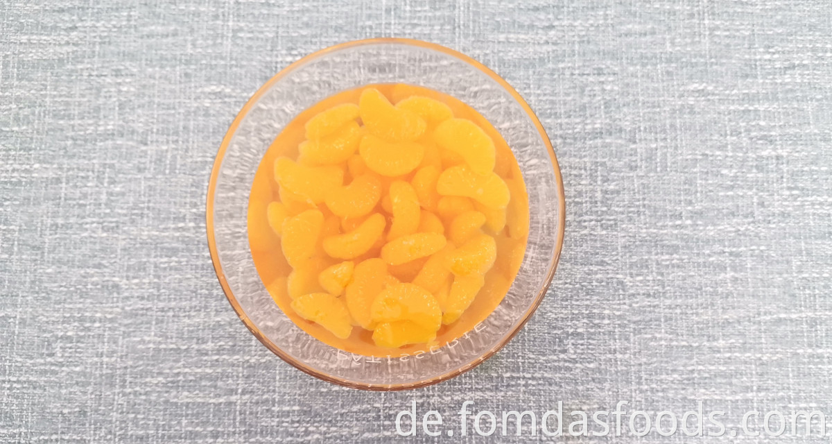 A10 Canned Mandarin in Orange Juice